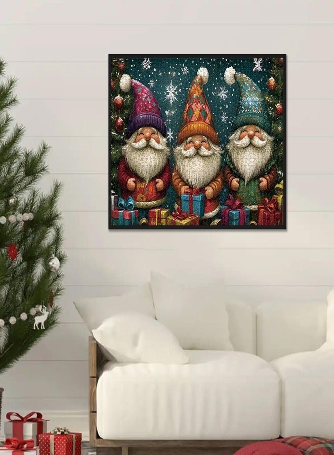 Cafly Jigsaw Puzzles for Adults 1000 Pieces, Adult and Family Game (Elven Christmas Dwarfs) - Image 5